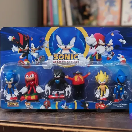 Bonecos Sonic Ouriço Eggman 6 Action Figure | MercadoLibre