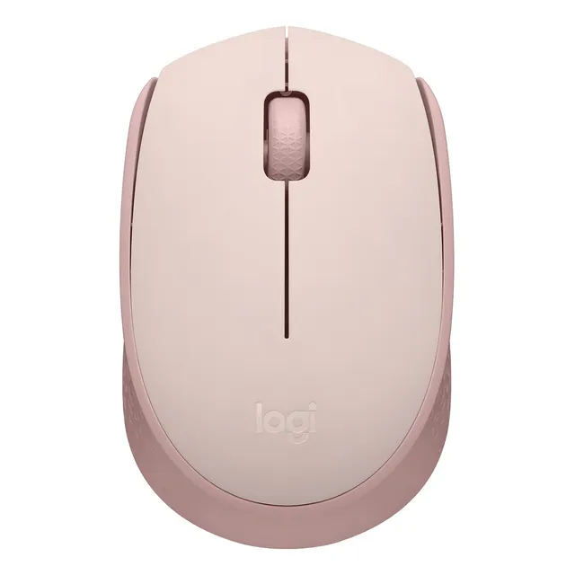 Mouse Inalambrico Logitech M170 Rosado Color Rosa