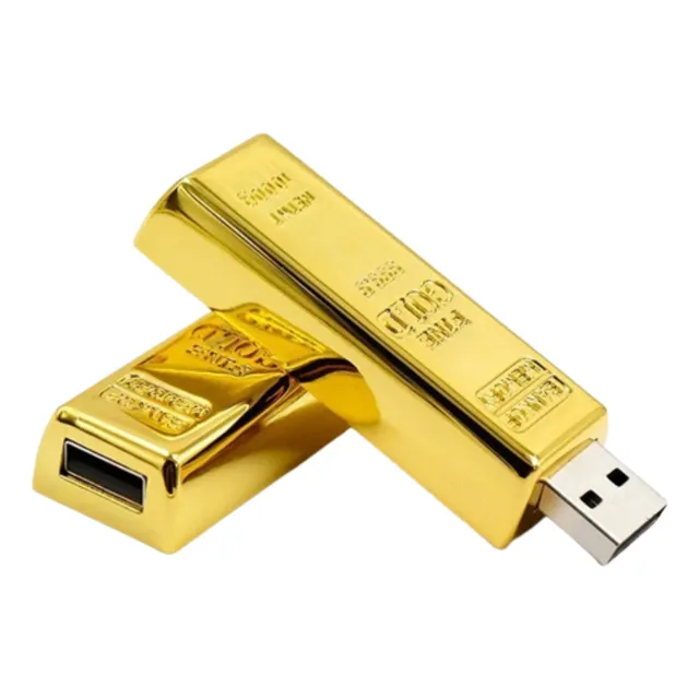 Usb Lingote De Oro 8gb Kit 50 Pzas