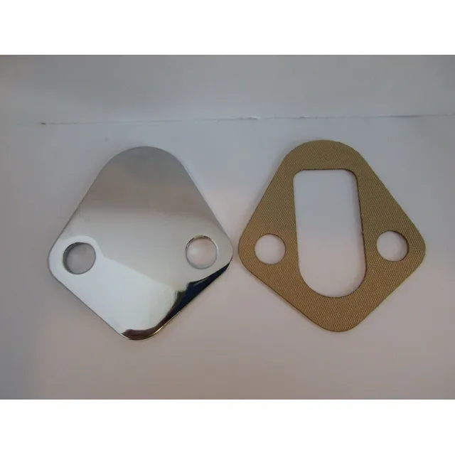 Bloque Para Bomba Combustible Ford Acero Cromado
