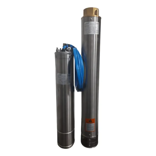 Bomba Sumergible Leo 5 Hp  Trifásica 220 V Pozo 4 Pulgadas