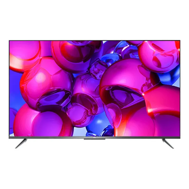 Smart TV de 65" TCL 65P715 con pantalla LED 4K color plomo