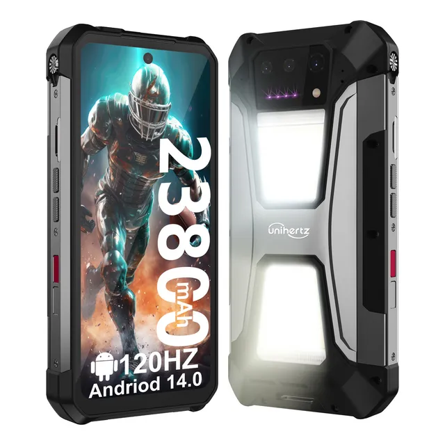 Unihertz Tank 2 Pro 12gb 512gb Smartphone Robusto 23800mah Helio G99 Android 14 Pantalla De 6,79 Pulgadas Ip68 Cámara Af De 100mp Teléfono Celular Nfc Color Negro