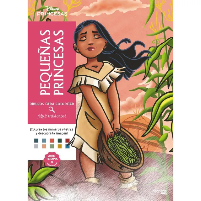 Dibujos Para Colorear Que Misterio Pequeñas Princesas, De Varios Autores. Editorial Hachette, Tapa Blanda En Español, 2025