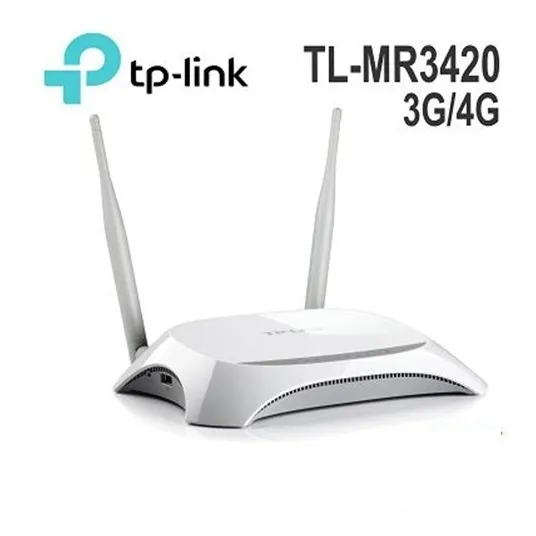 Router Wifi Tp-link Mr3420 Para Modem Bam Usb 3g/4g 300mbps