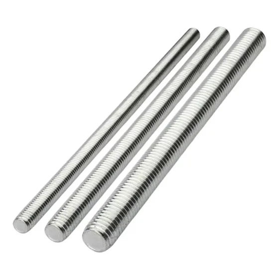 Barra Roscada 3/8 X 1 Mt Aço Inox 304 - 1 Peça. Inox