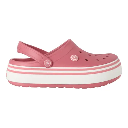Zuecos Plataforma Mujer Bamers Airline Rosado