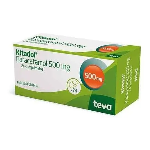 Kitadol® 500 Mg X 24 Comprimidos - Paracetamol