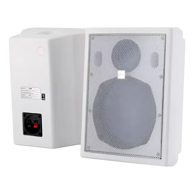 Bafle Pasivo Para Montaje Qmc 150, Negro 2 Piezas, 60w Sy Color Blanco