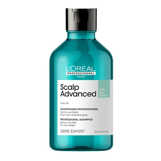 Shampoo Limpieza Profunda Cabello Graso Scalp Advanced 300ml L'Oréal Professionnel