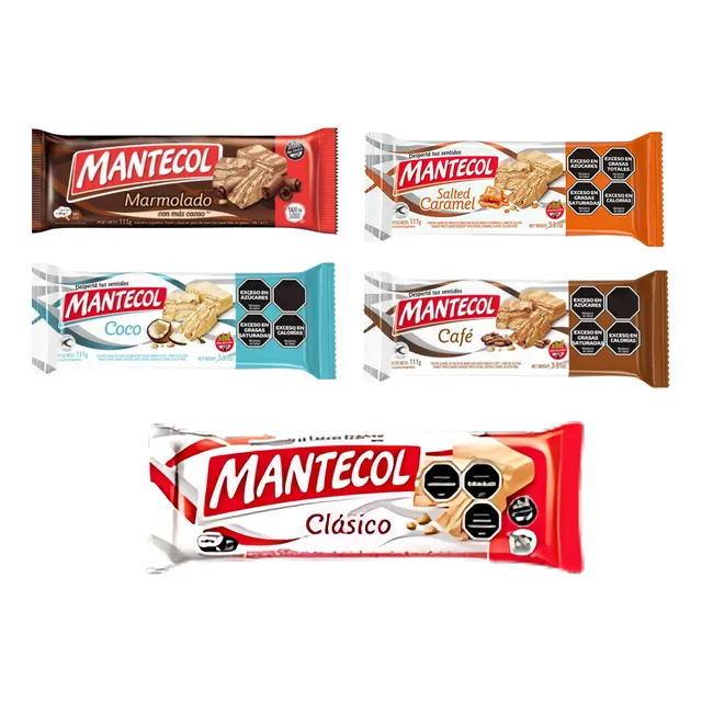 Pack De Mantecol - Coco Cafe Salted Marmolado Tradicional