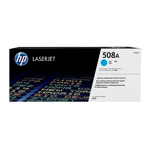Toner Hp 508a Cf361a Cyan Laserjet M553dn/m577dn (5 000 Pag)