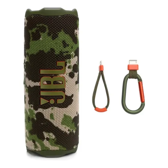 Parlante Jbl Flip 7 Portatil Bluetooth Waterproof Camuflado Color Verde | Cuotas sin interés