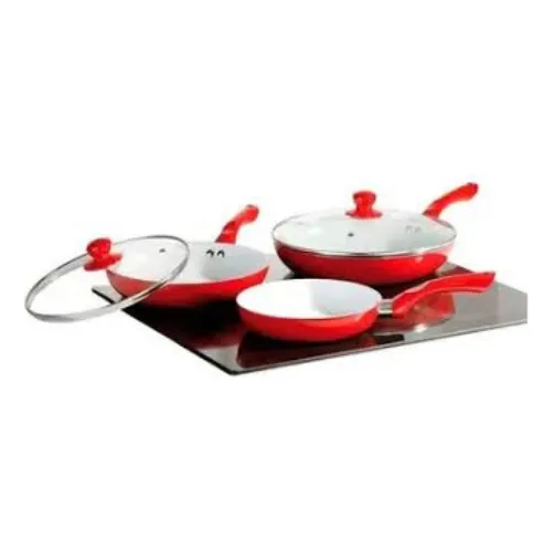 Sartenes De Ceramica Ceramicore Antiadherente Set 5 Piezas