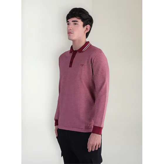 Chomba Howard Manga Larga Cuello Polo Hombre