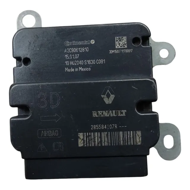 Modulo Central Air Bag Renault Logan 1.6 8v 2014 2015 2018