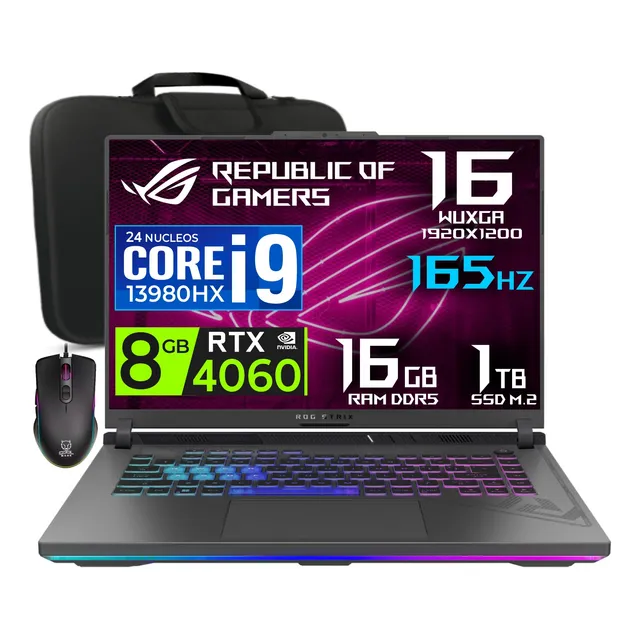 Asus Rog Strix G16 Core I9 13980hx 1tb 16gb Rtx4060 165hz
