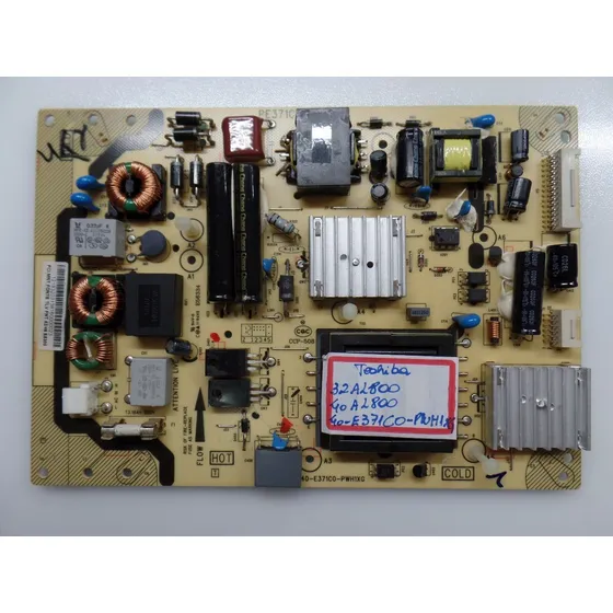 Placa Fonte Tv Toschiba 40-e371c0-pwh1xg 32al800 40al800