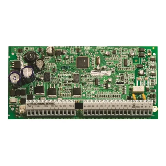 Panel Dsc Pc1832pcbspa Power Series Color Verde Musgo