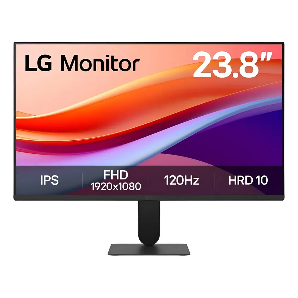Monitor Lg 24 Pulgadas Ips Full Hd 120Hz Hdr10 Gamer Oficina