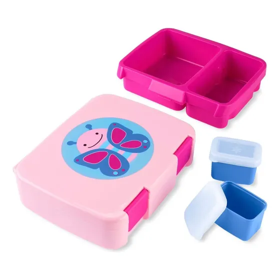 Skip Hop Set Termo, Lonchera Y Envase (mariposa)