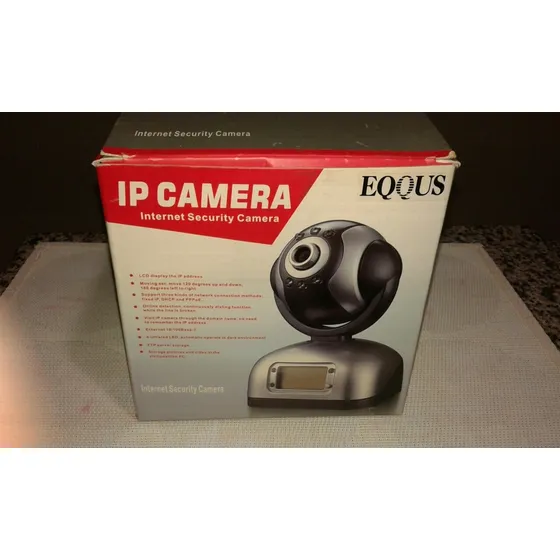 Camara De Seguridad Ip Para Interiores, Internet Eqqus Nueva