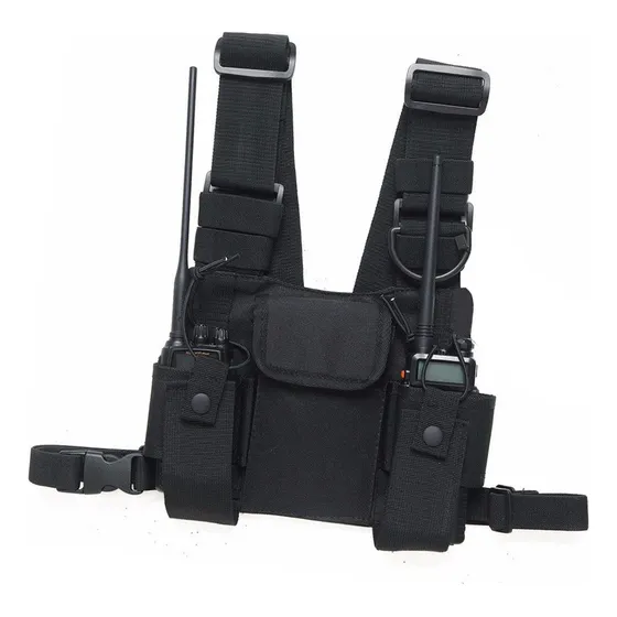 Arnés De Pecho, Bolsa Para Ropa De Calle, Chaleco, Radio Wal