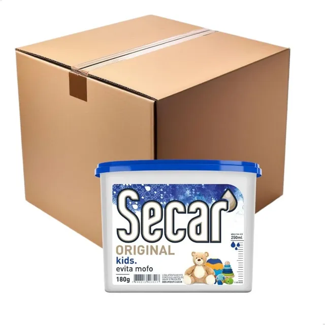 24x Antimofo Secar 180g Original Fragrâncias Full Armário Nf