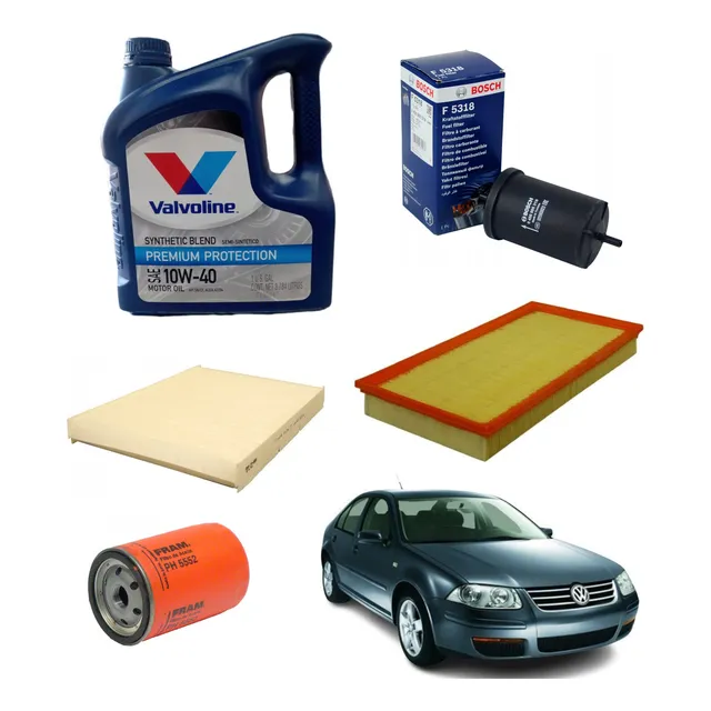 Kit Aceite Y Filtros Volkswagen Bora 1.8 // 2.0 Nafta