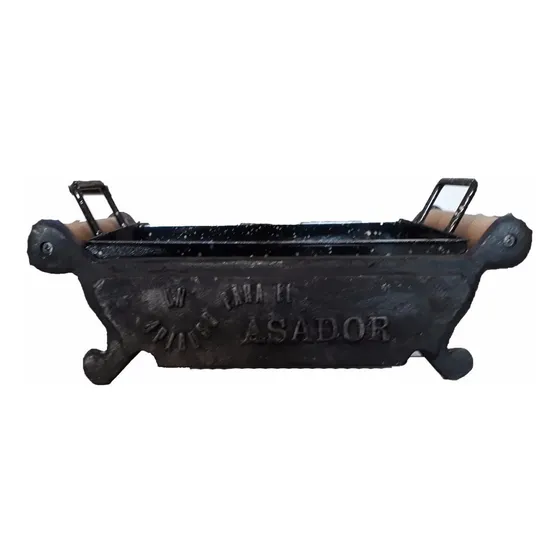 Brasero De Mesa En Metal De Fundición Pulperia 1810