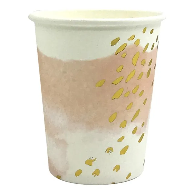 Vasos Rose X 10 Unidades - Cotillón - Cumpleaños 200ml