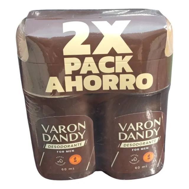 Desodorante Rollon Original Varon Dandy 2 Unidades En Oferta