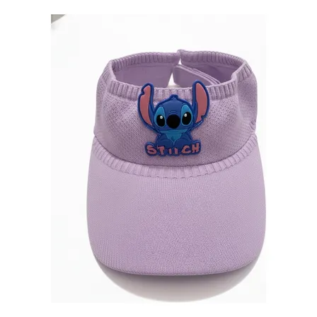Chapéu Boné Praia Sol Protetor Infantil Viseira Stich
