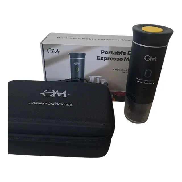 Maquina De Cafe Portatil De Espresso Mini Capsulas Colores