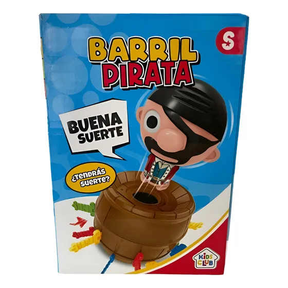 Barril Pirata ¿tendrás Suerte? Kids Club 55273