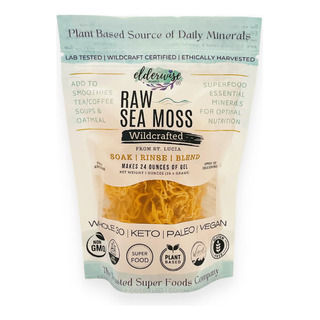 Elderwise - Musgo Marino Crudo | Seamoss Orgánico Hace 20 Oz Elderwise - Musgo Marino Crudo | Seamoss Orgánico Hace 20 Oz