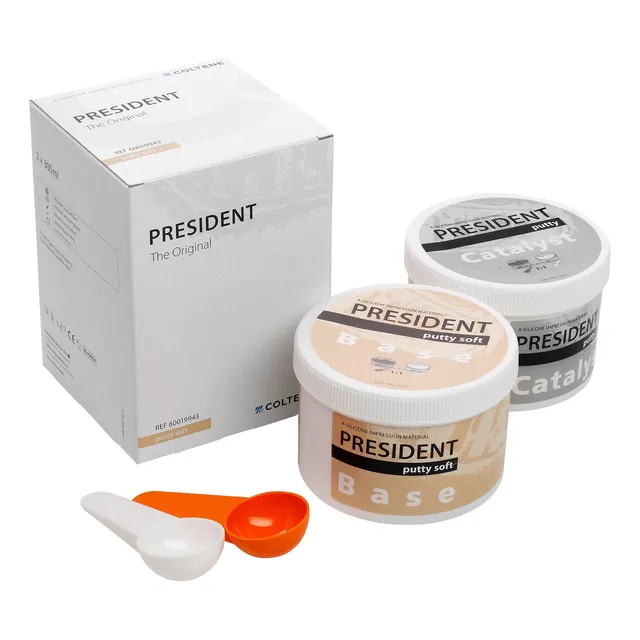 Silicona De Adición President Putty Soft Masa Coltene X600ml