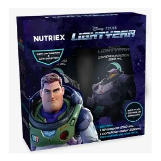 Nutriex Kit Buzz Lightyear Shamp 250ml + Cond 230ml