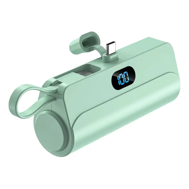 Power Bank Base Teléfono Portátil Tipo C / Lightning 5000mah