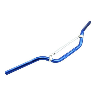 Manubrio Universal Moto Aluminio Deportivo Azul Manubrio Universal Moto Aluminio Deportivo Azul