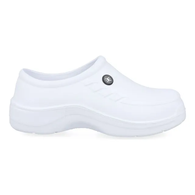 Zapatos Antideslizantes Marca Evacol Ref 080 Negro Blanco