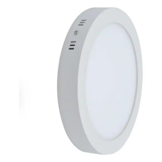 Panel Led 12w Sobreponer Luz Blanca/amarilla