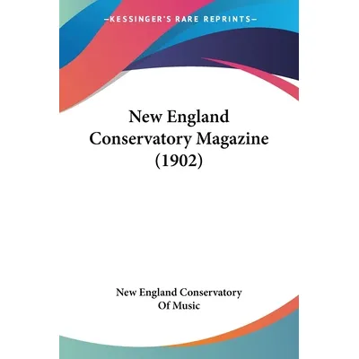 Libro New England Conservatory Magazine (1902) - New Engl...