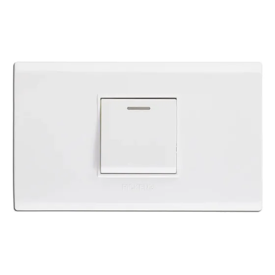 Interruptor Sencillo Blanco Bl-118k-01 Pickens