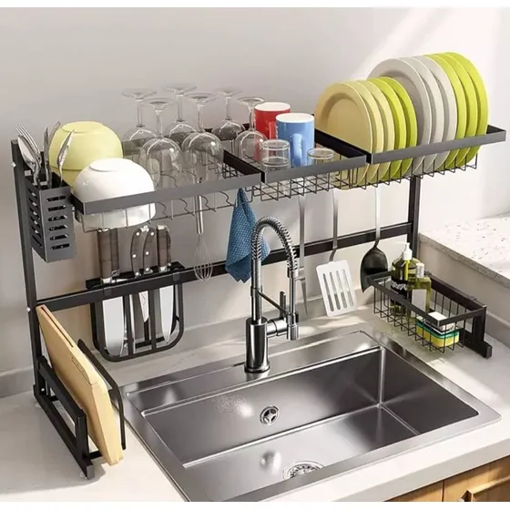 Escurridor, Platera Grande De 85cm Doble Lavado