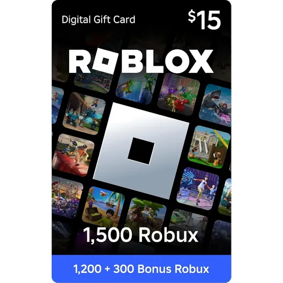 Tarjeta Gift Card Digital 15 Usd Roblox