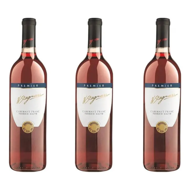 Combo X3 Vino H.stagnari Cabernet Franc Premier Rosado 750cc