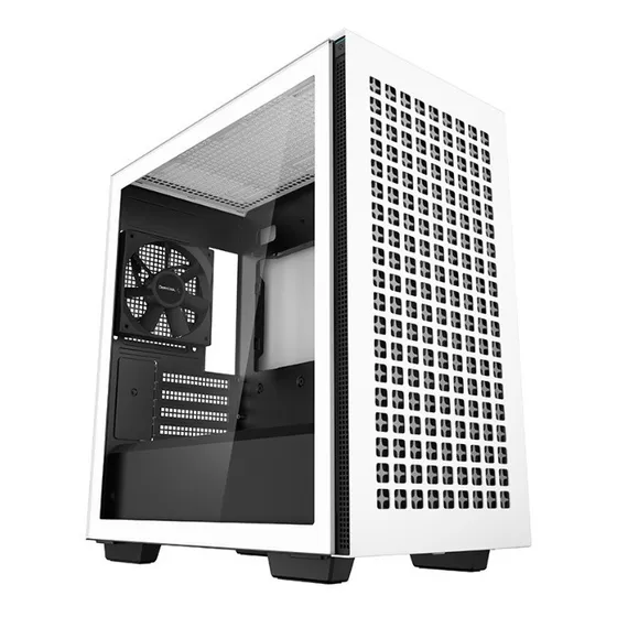 Gabinete Deepcool  Ch370 Wh M-atx Vidrio Super Refrigerado!