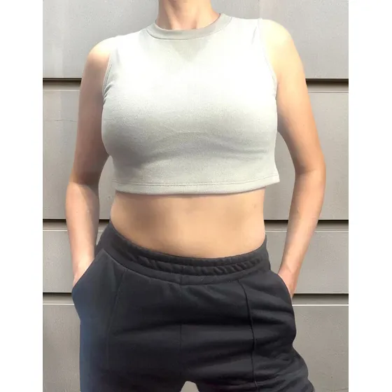 Top Kori Mujer De Darlon Rib Liso