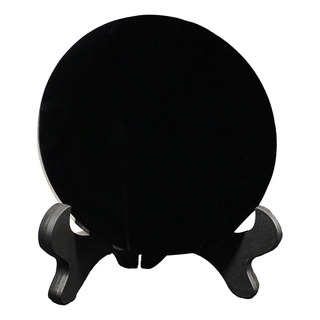 Nuevo Espejo Feng Shui Disco De Piedra Obsidiana For Mesa Nuevo Espejo Feng Shui Disco De Piedra Obsidiana For Mesa